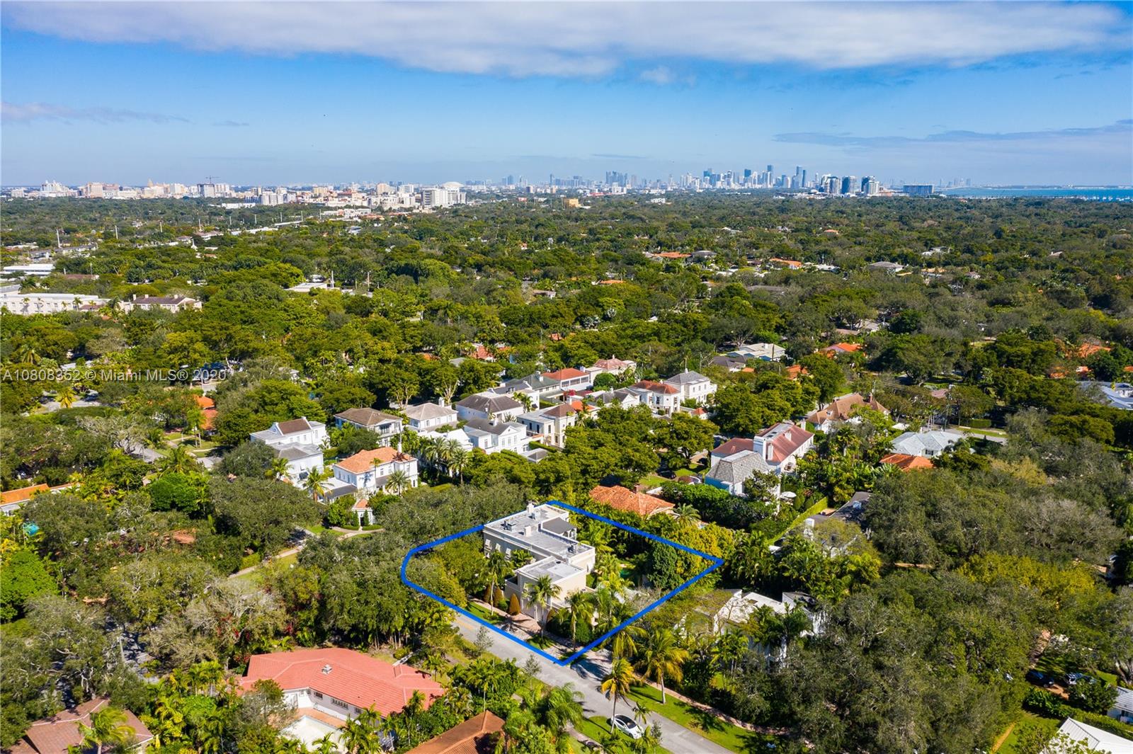 1030 Hardee Road Coral Gables, FL 33146 - Photo 55 of 55 an aerial view of multiple house