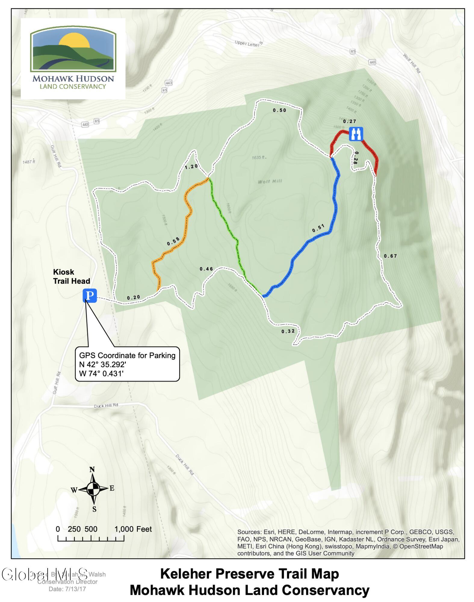 L31 Gulf Hill Road Voorheesville, NY 12186 - Photo 21 of 22 Keleher Preserve Map