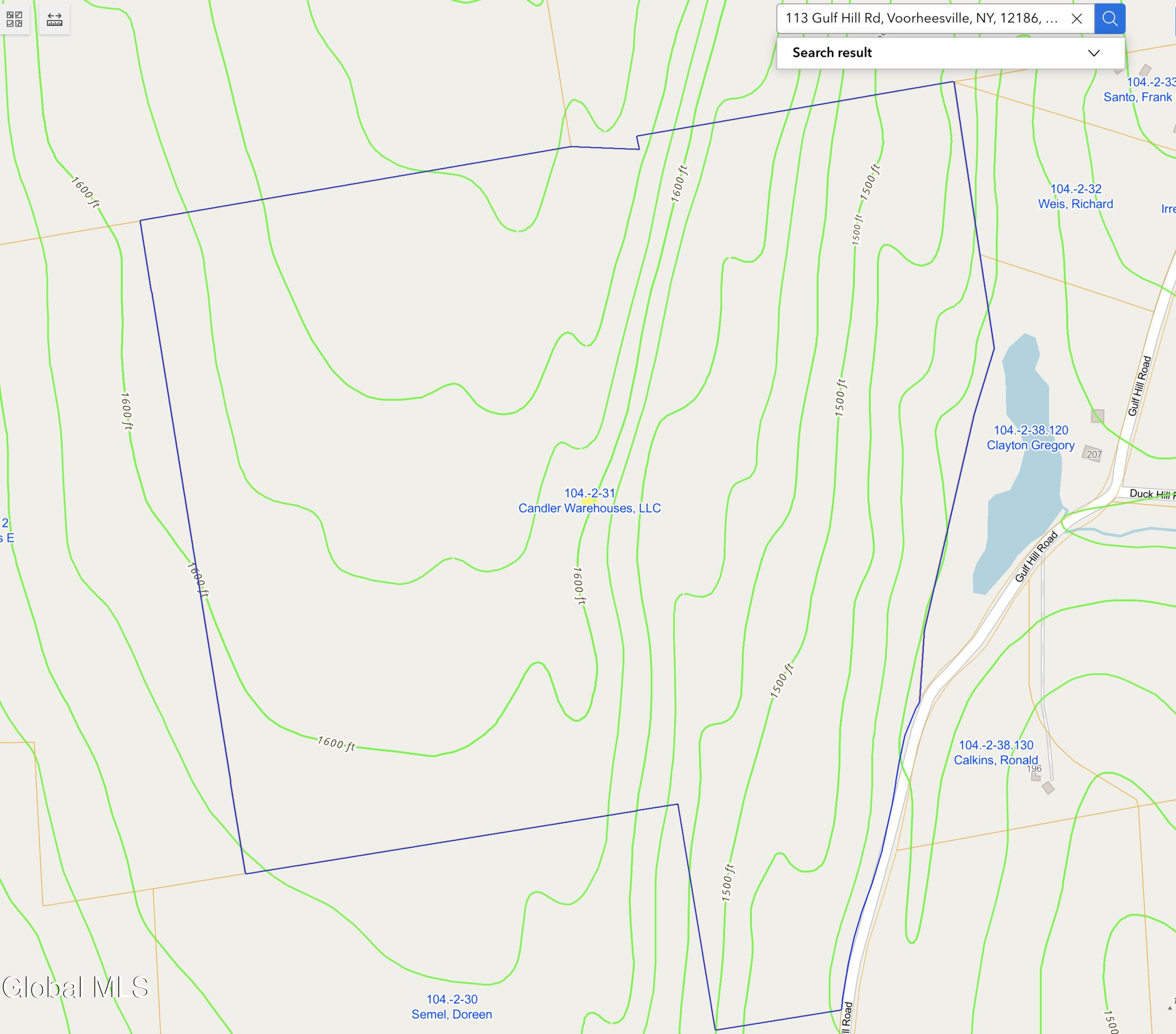 L31 Gulf Hill Road Voorheesville, NY 12186 - Photo 22 of 22 Topo and tax map