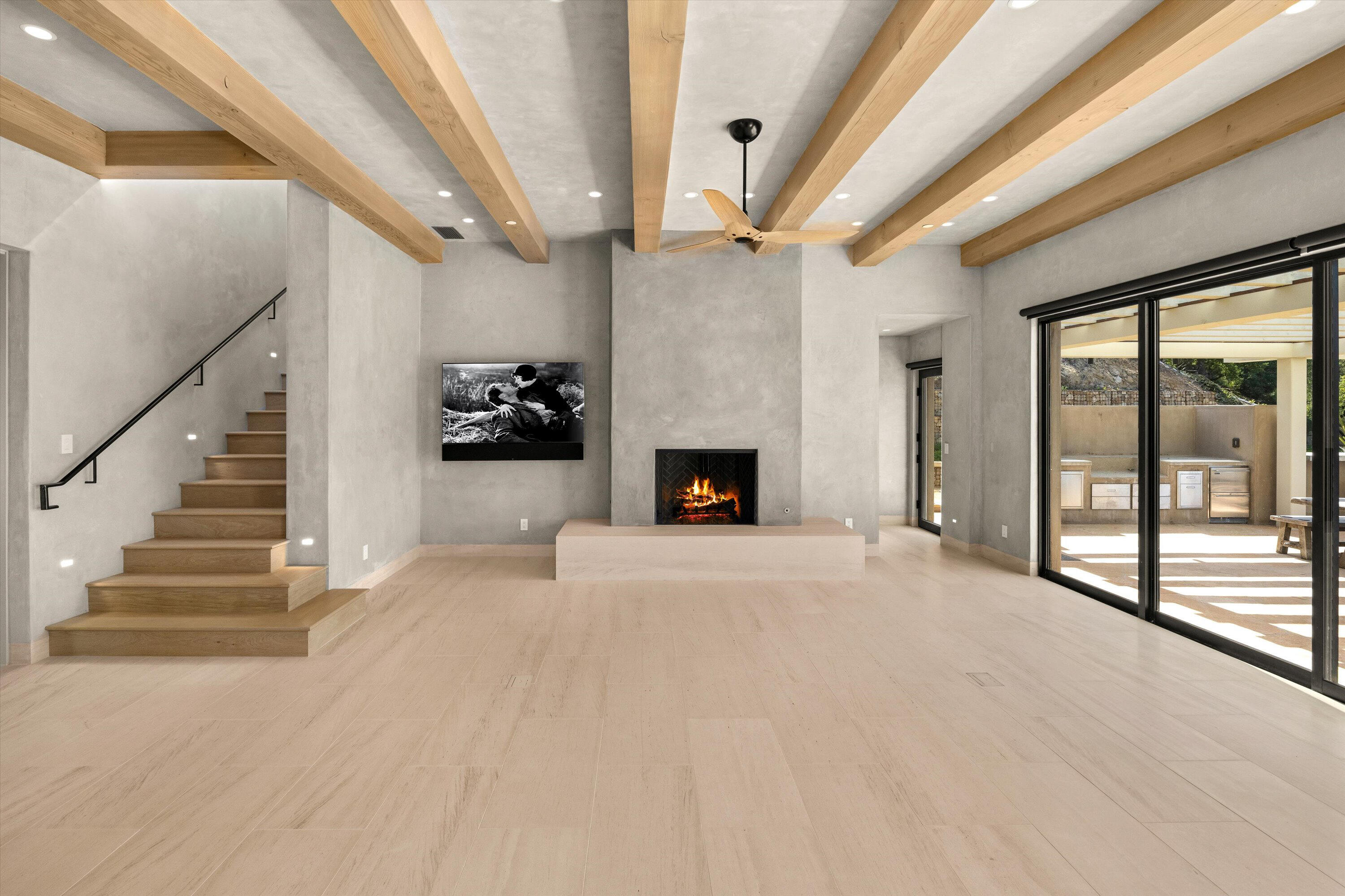 892 Toro Canyon Road Montecito, CA 93108 - Photo 19 of 40 a view of entryway and hall with wooden floor