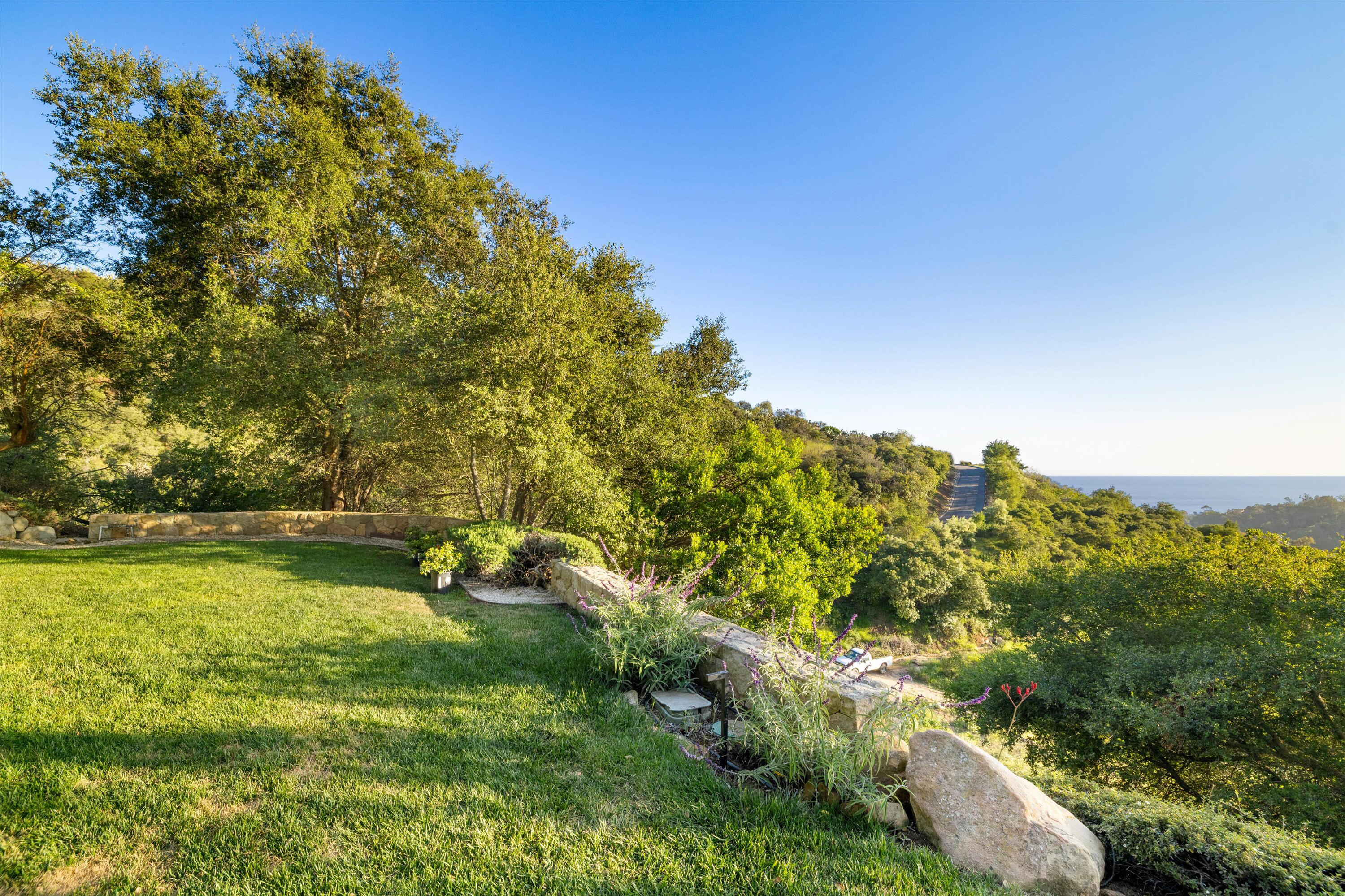 892 Toro Canyon Road Montecito, CA 93108 - Photo 26 of 40 a view of a lake with houses