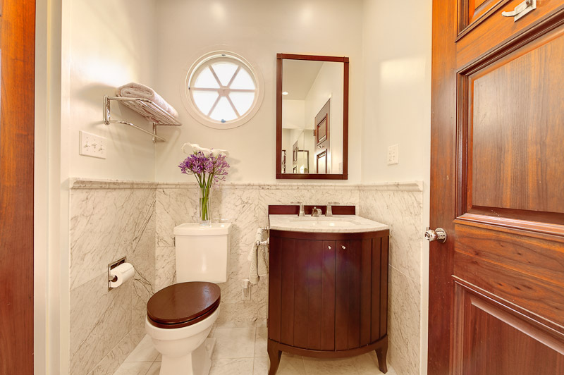 7200 Casitas Pass Road Carpinteria, CA 93013 - Photo 14 of 29 a bathroom with a sink and a mirror