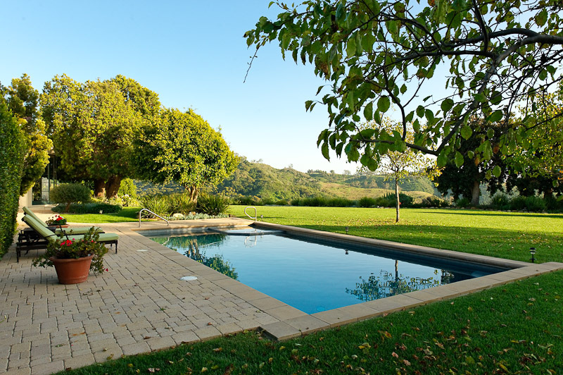 7200 Casitas Pass Road Carpinteria, CA 93013 - Photo 18 of 29 a view of a swimming pool with lounge chair