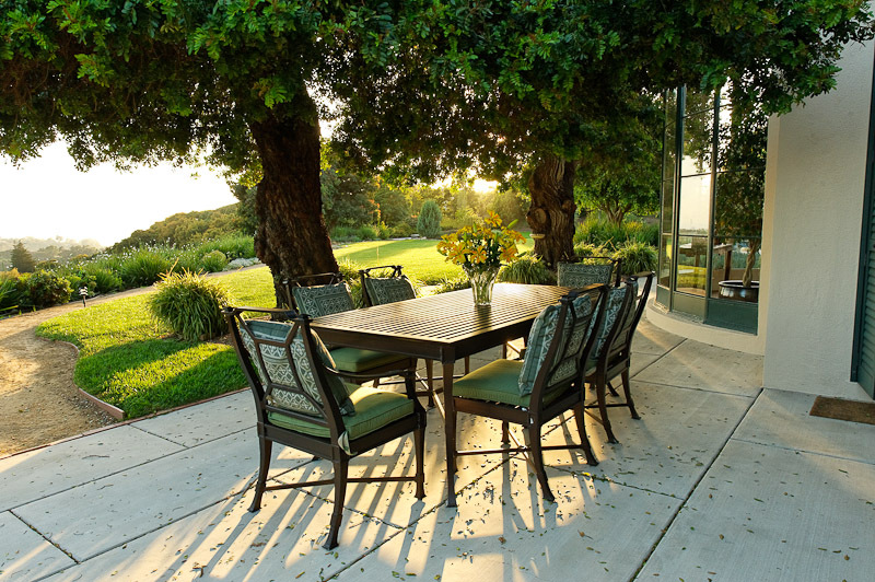 7200 Casitas Pass Road Carpinteria, CA 93013 - Photo 22 of 29 a view of an outdoor space with table and chair