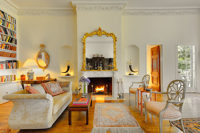 7200 Casitas Pass Road Carpinteria, CA 93013 - Photo 3 of 29 a living room with furniture and a fireplace