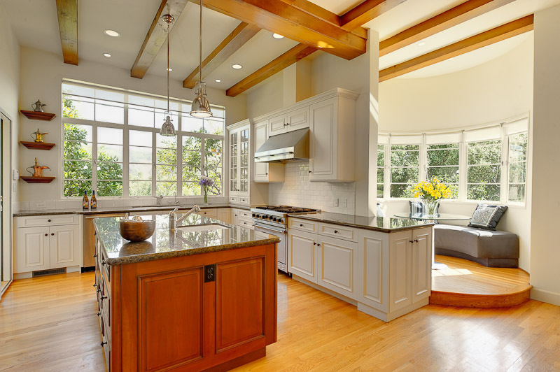 7200 Casitas Pass Road Carpinteria, CA 93013 - Photo 7 of 29 a kitchen with stainless steel appliances granite countertop a sink stove and wooden floor