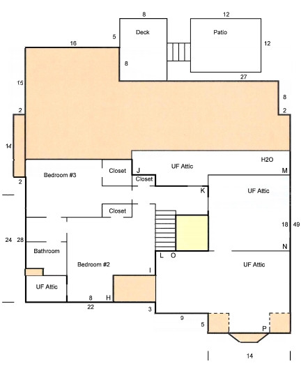 501 Redhill Road Holly Springs, NC 27540 - Photo 25 of 25 2nd Floor Plan