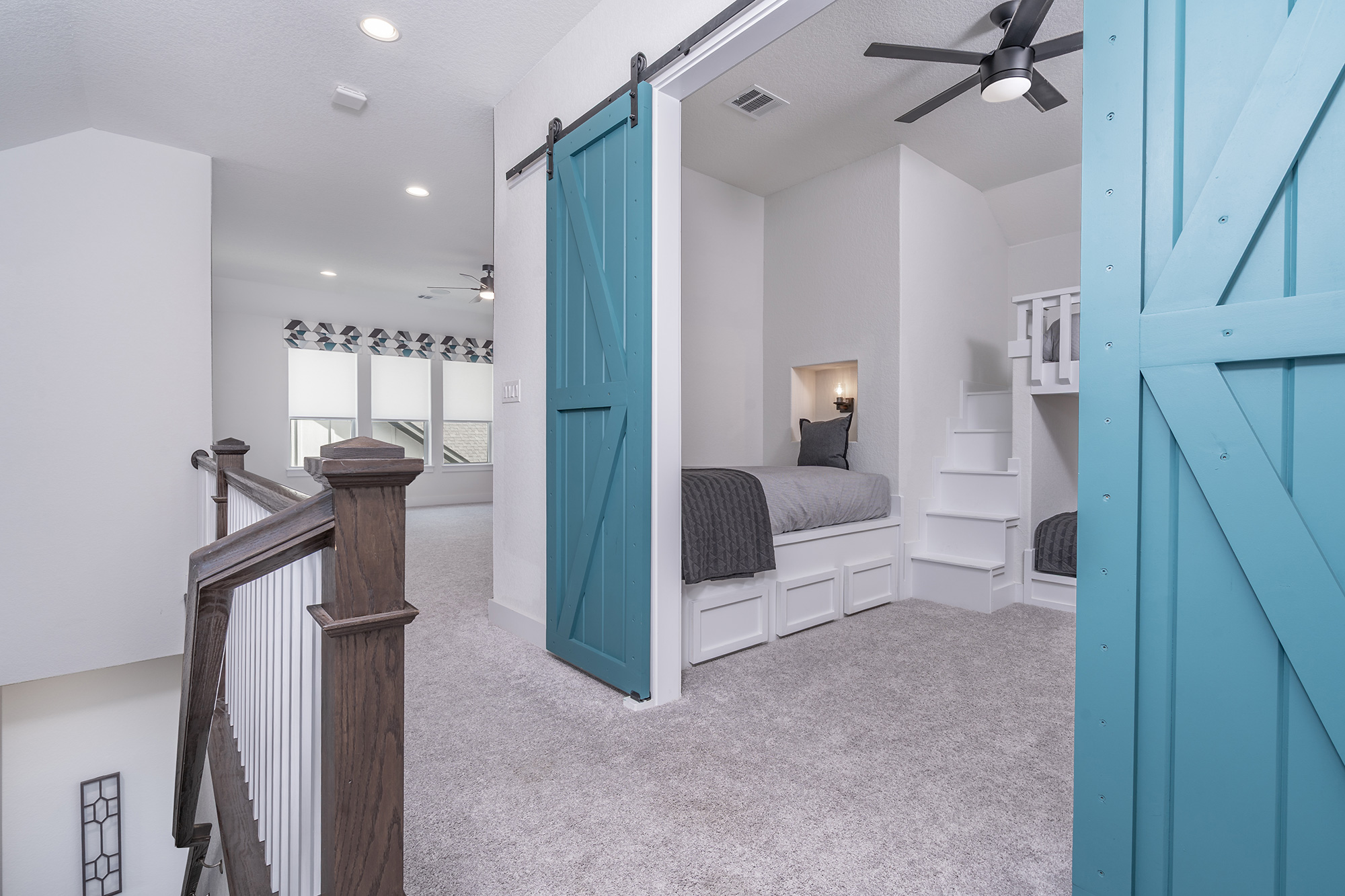 120 Diamondback Drive Georgetown, TX 78628 - Photo 30 of 39 a view of a hallway with a livingroom and entryway