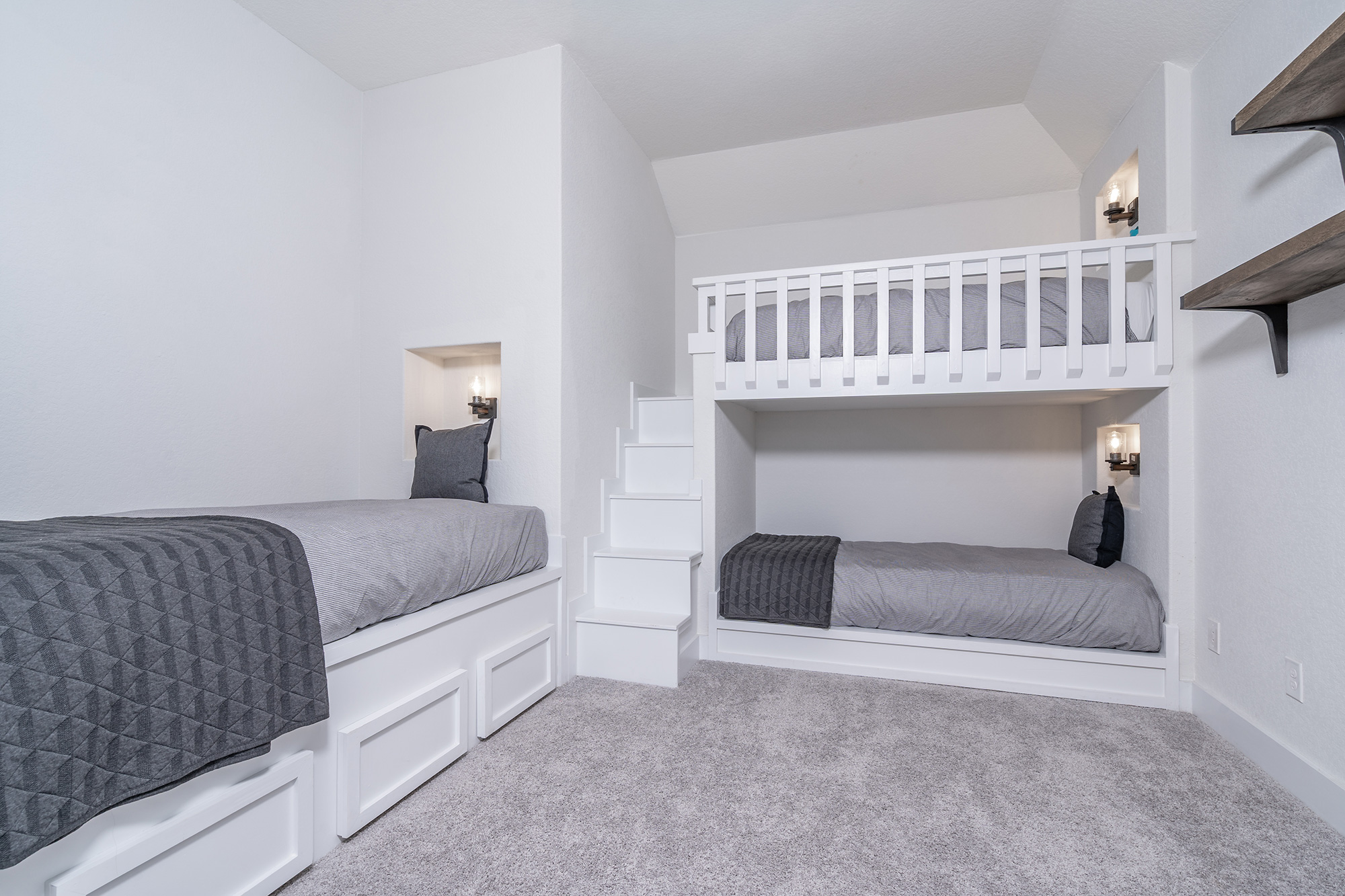 120 Diamondback Drive Georgetown, TX 78628 - Photo 31 of 39 a bedroom with a bed and a couch