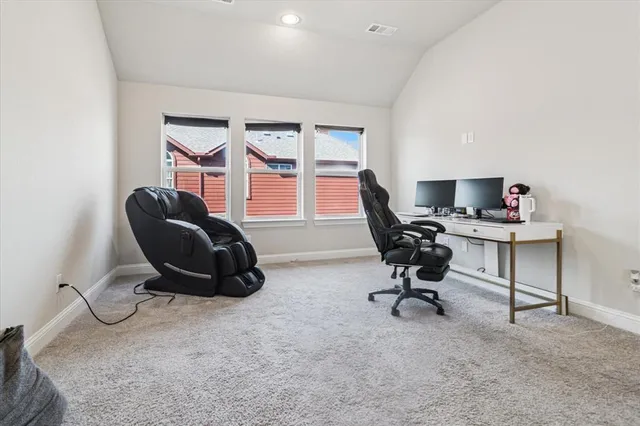 a view of workspace with windows