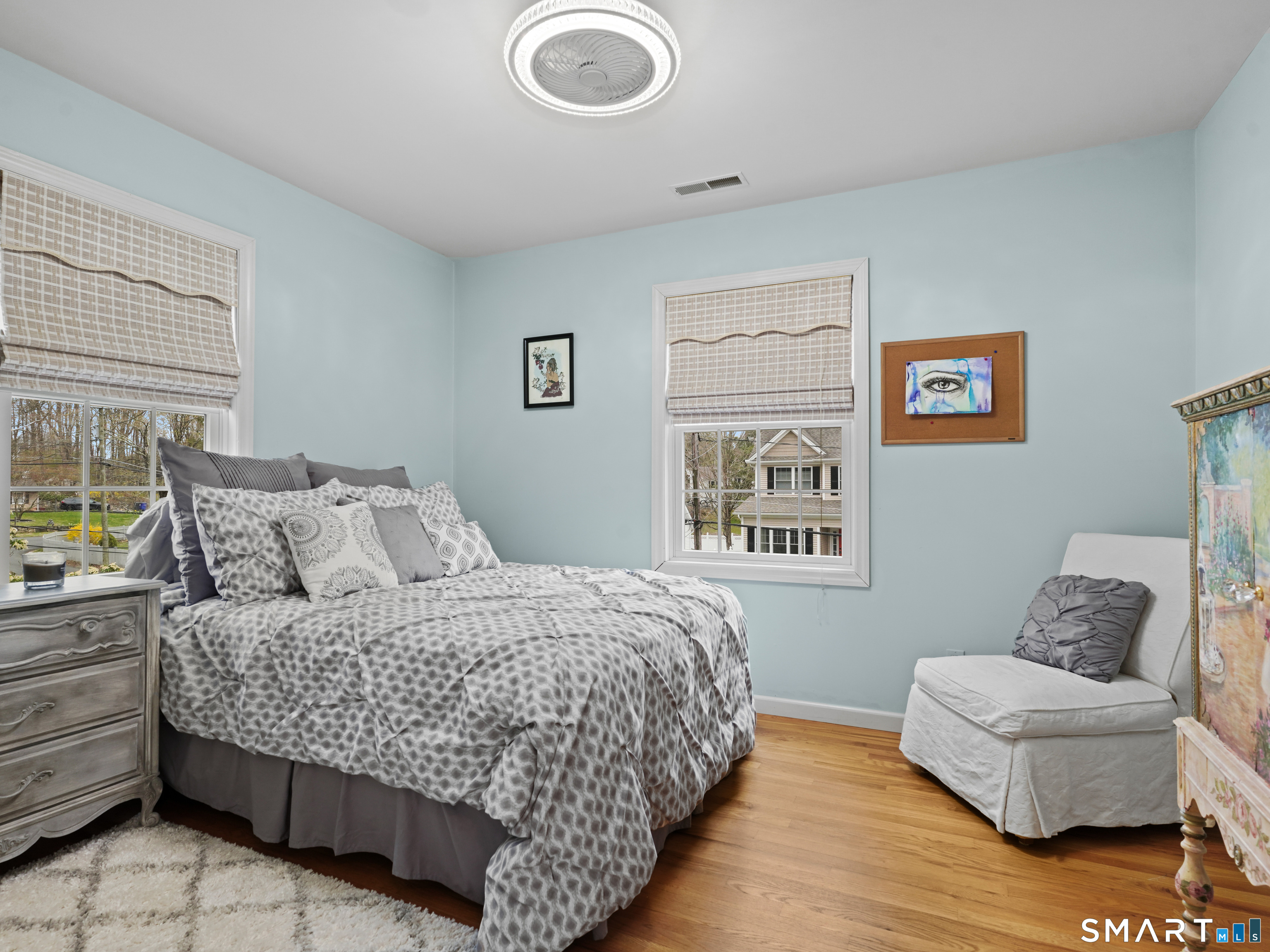 82 Ramapoo Road Ridgefield, CT 06877 - Photo 28 of 40 a bedroom with a bed and a couch