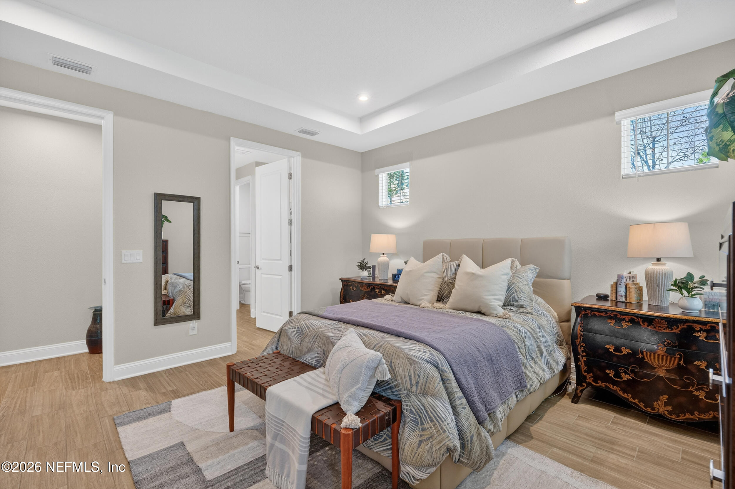 59 Fly Line Drive St. Johns, FL 32259 - Photo 19 of 60 a bedroom with a bed and wooden floor