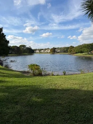a view of a lake with a lake