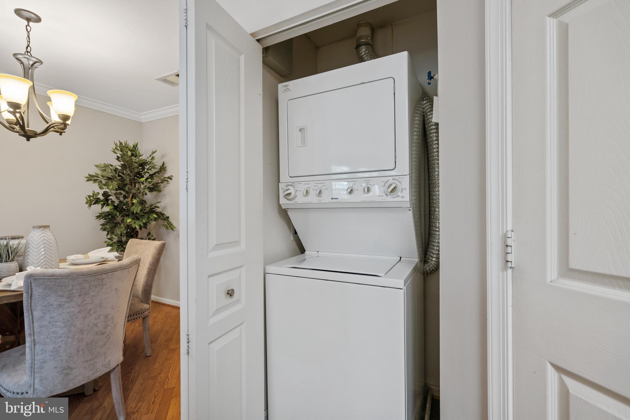 5575 Seminary Road, Unit 316 Falls Church, VA 22041 - Photo 11 of 23 Washer/dryer in Kitchen
