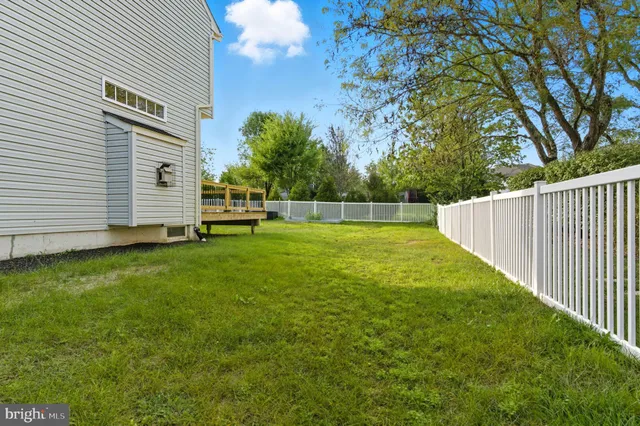 a view of a backyard with a garden