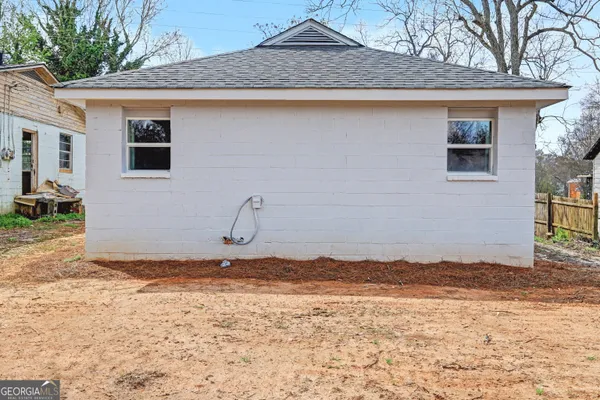a view of a house with a snow