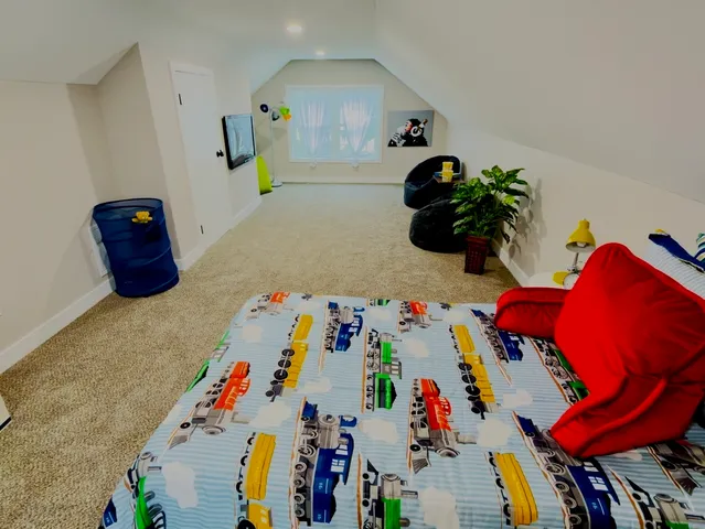 a group of kids room with toys