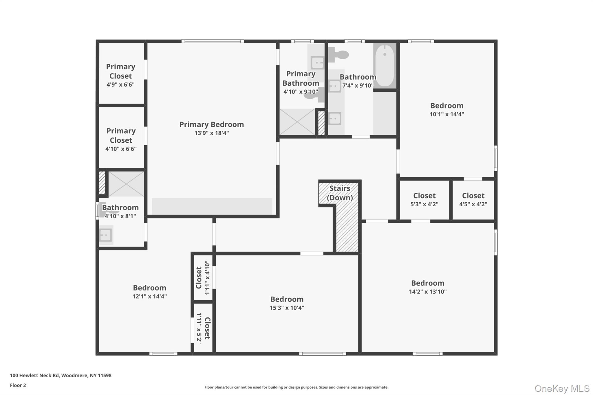 100 Hewlett Neck Road Woodmere, NY 11598 - Photo 43 of 45 a picture of a floor plan