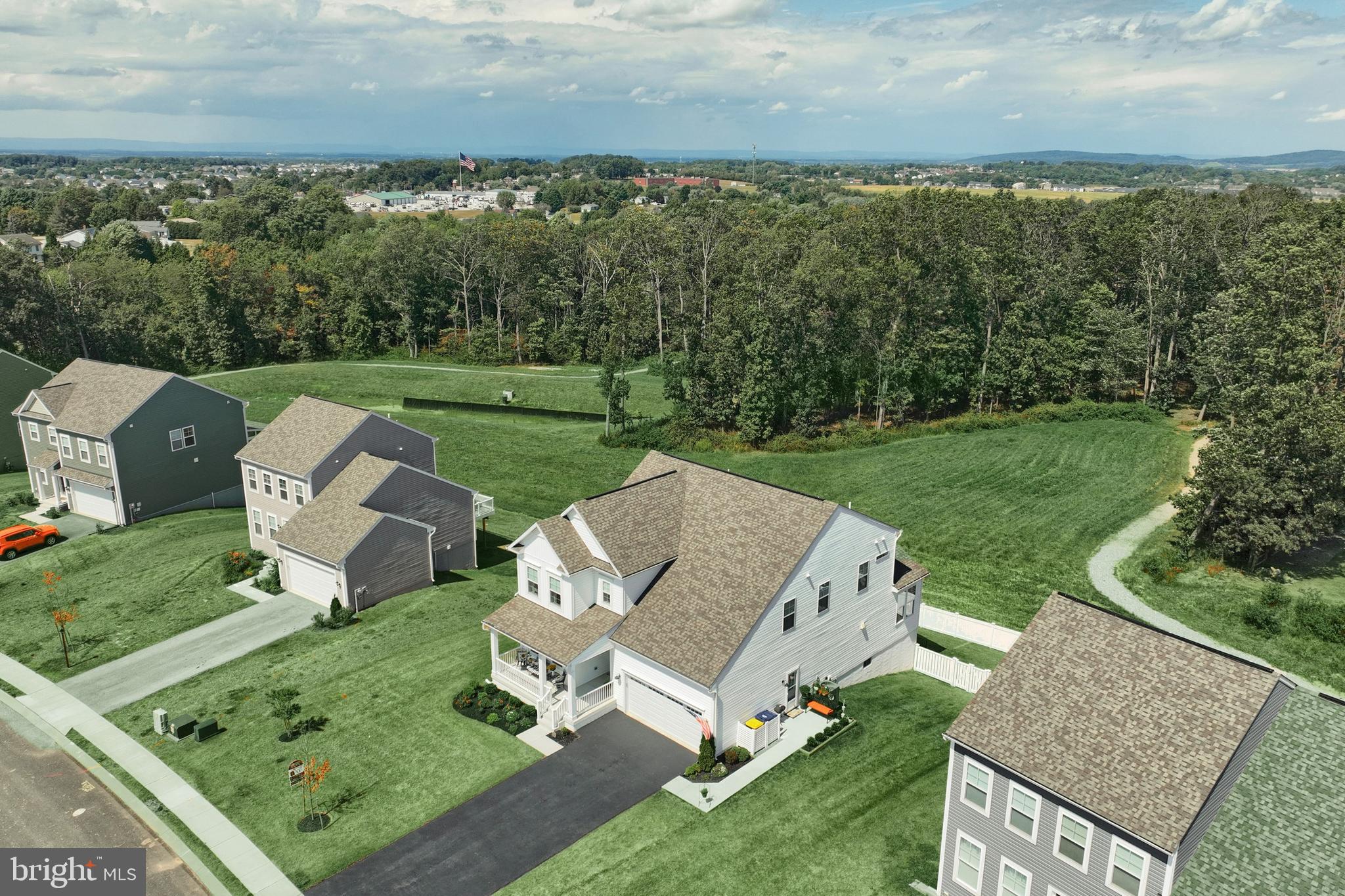 130 Pheasant Ridge Road Hanover, PA 17331 - Photo 54 of 59 an aerial view of a house with garden space and street view