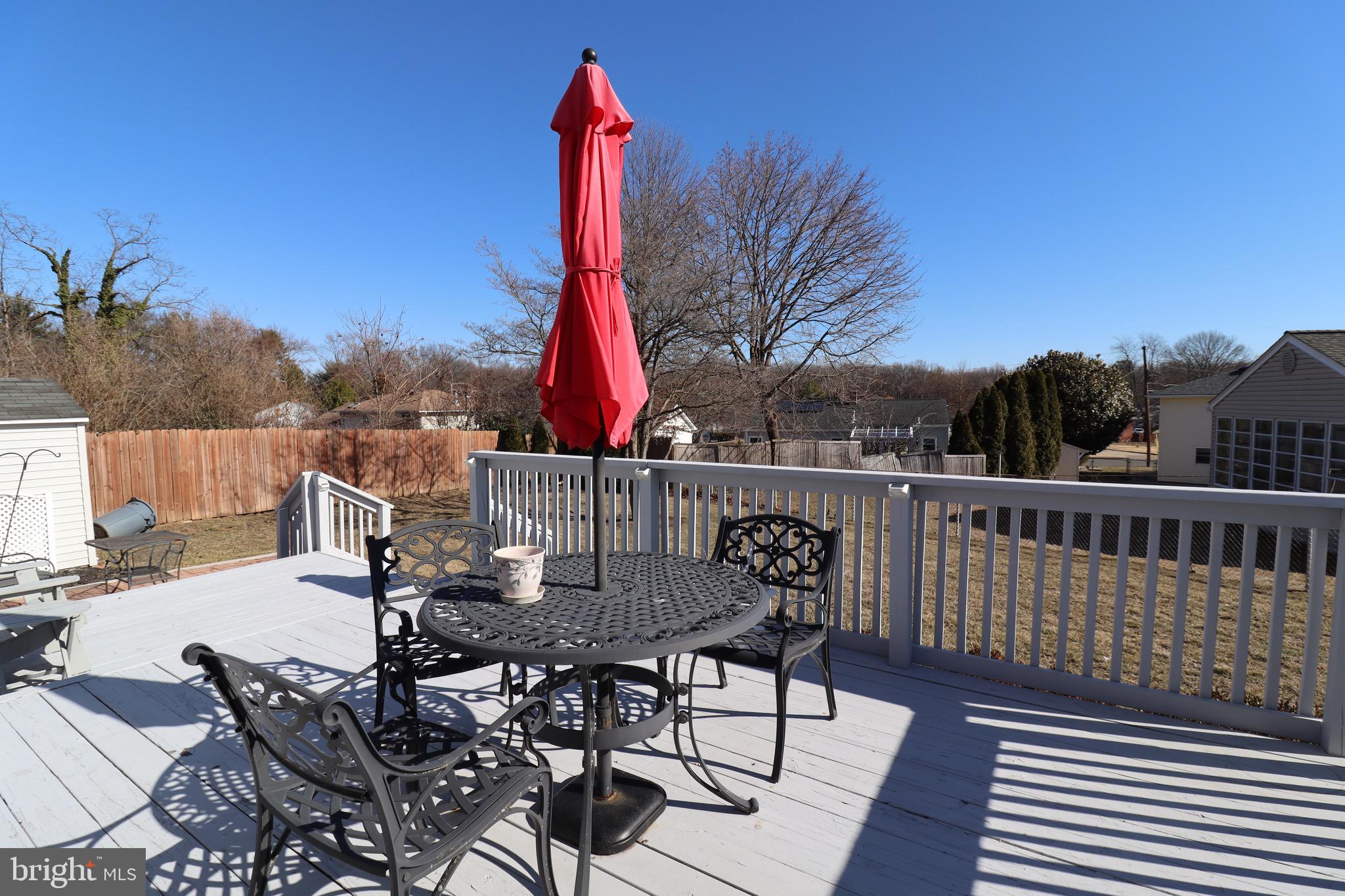 56 Sherbrooke Road Trenton, NJ 08638 - Photo 25 of 31 a view of a chairs and table on the deck