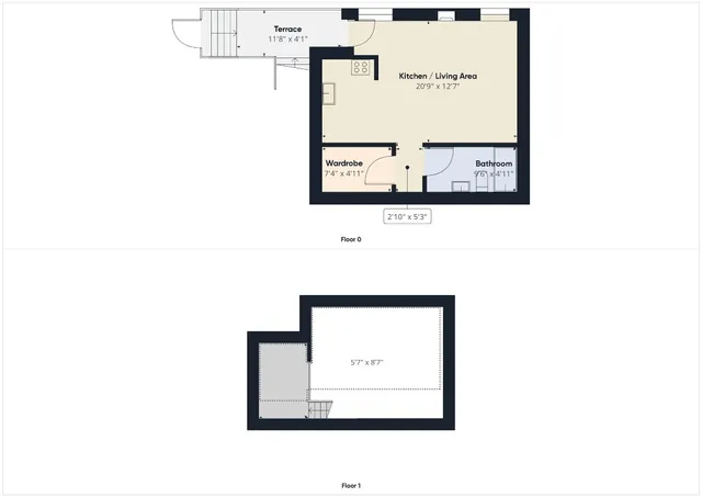 a view of a car park in front of house