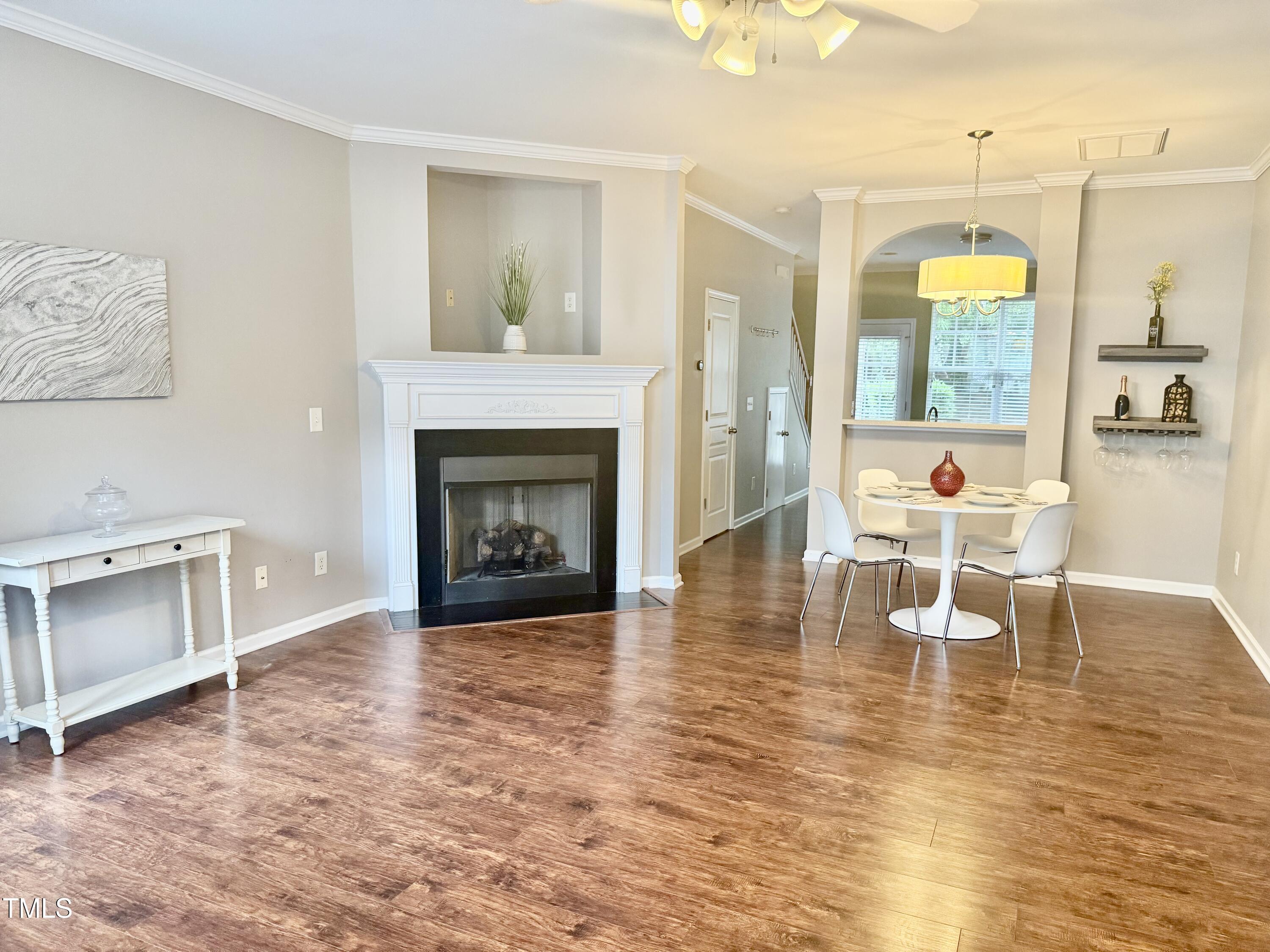 6064 Viking Drive Raleigh, NC 27612 - Photo 2 of 8 Living/Dining