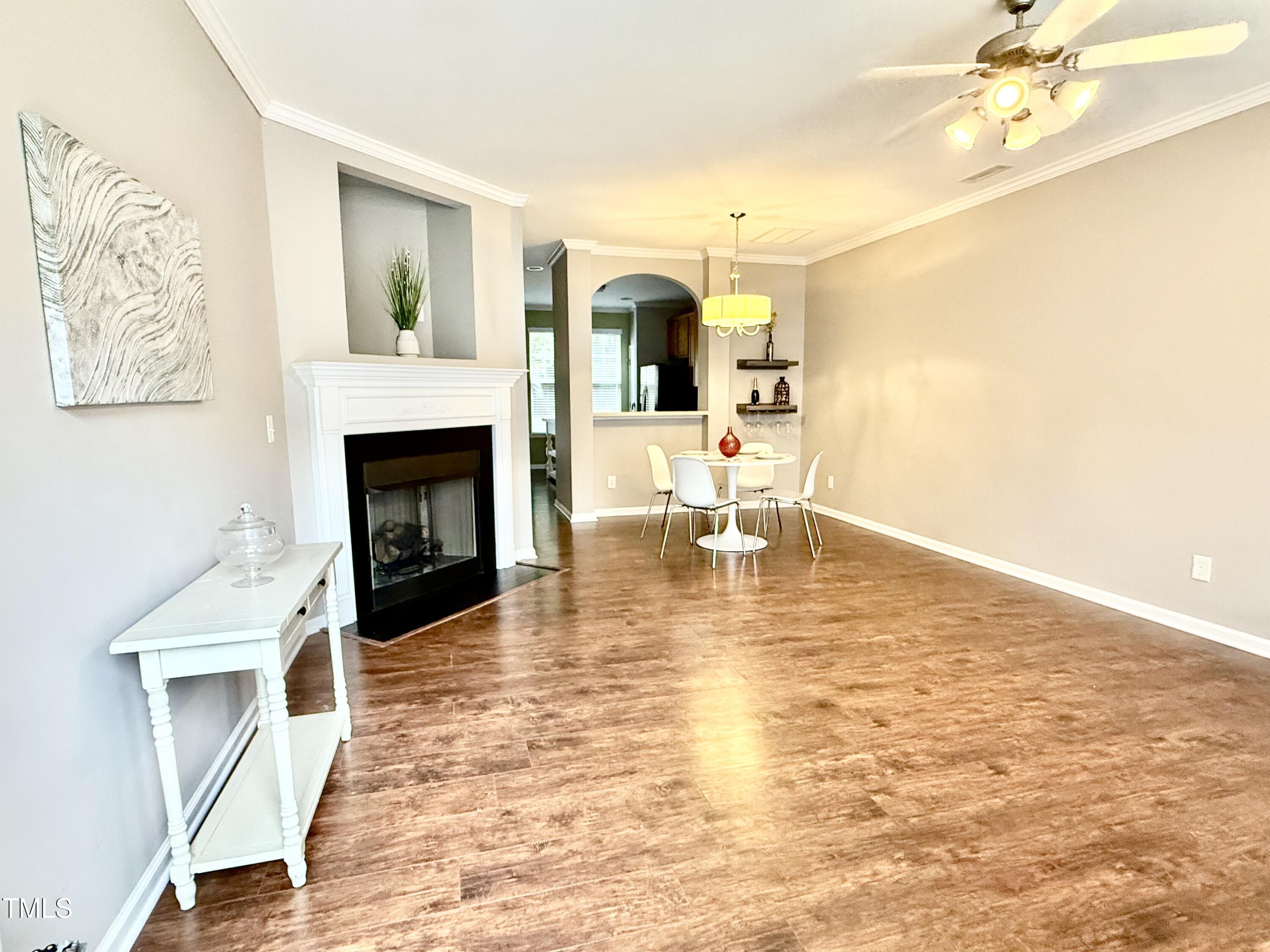 6064 Viking Drive Raleigh, NC 27612 - Photo 3 of 8 Living room