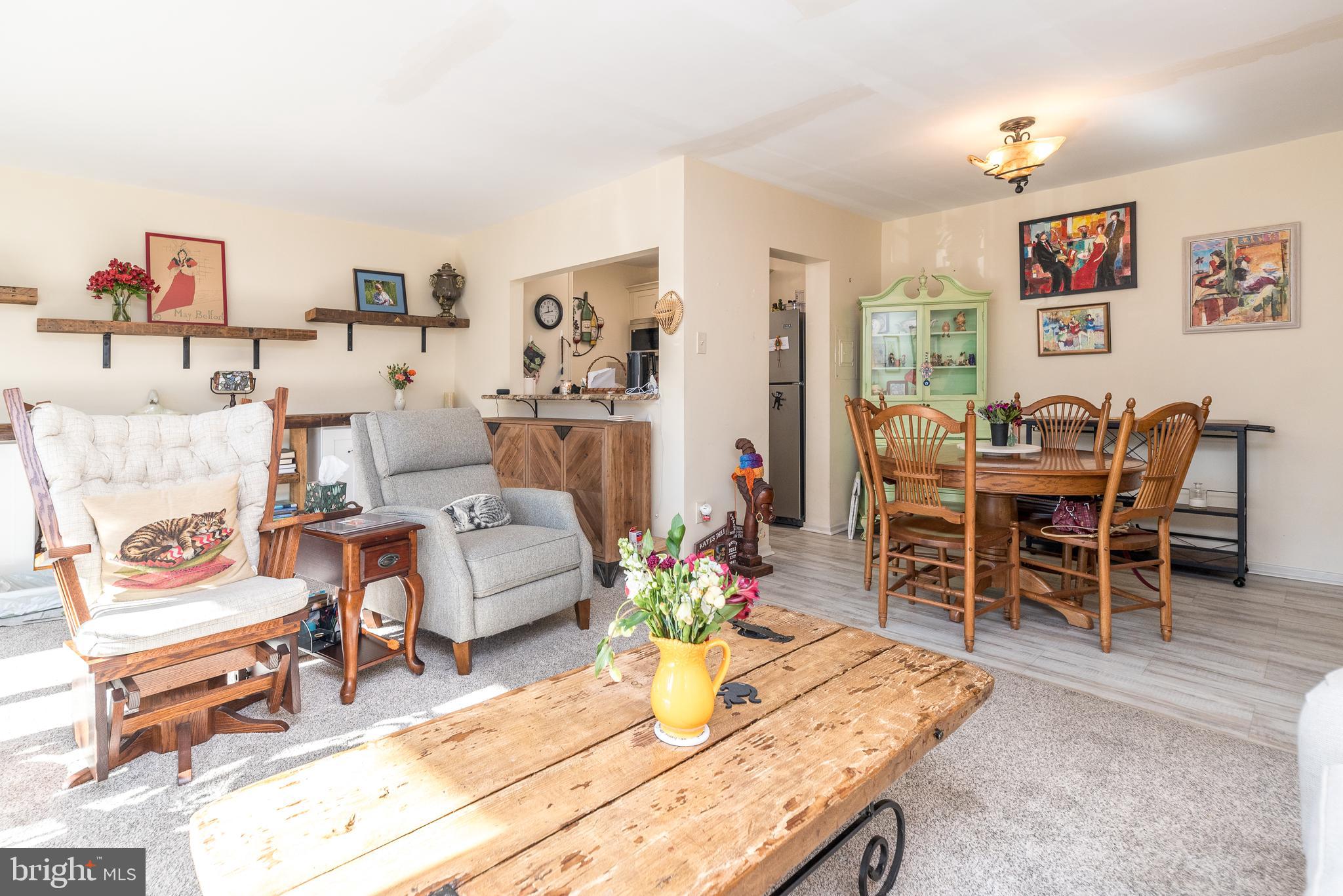 1610 The Fairway, Unit 304W Jenkintown, PA 19046 - Photo 8 of 30 Living and dining