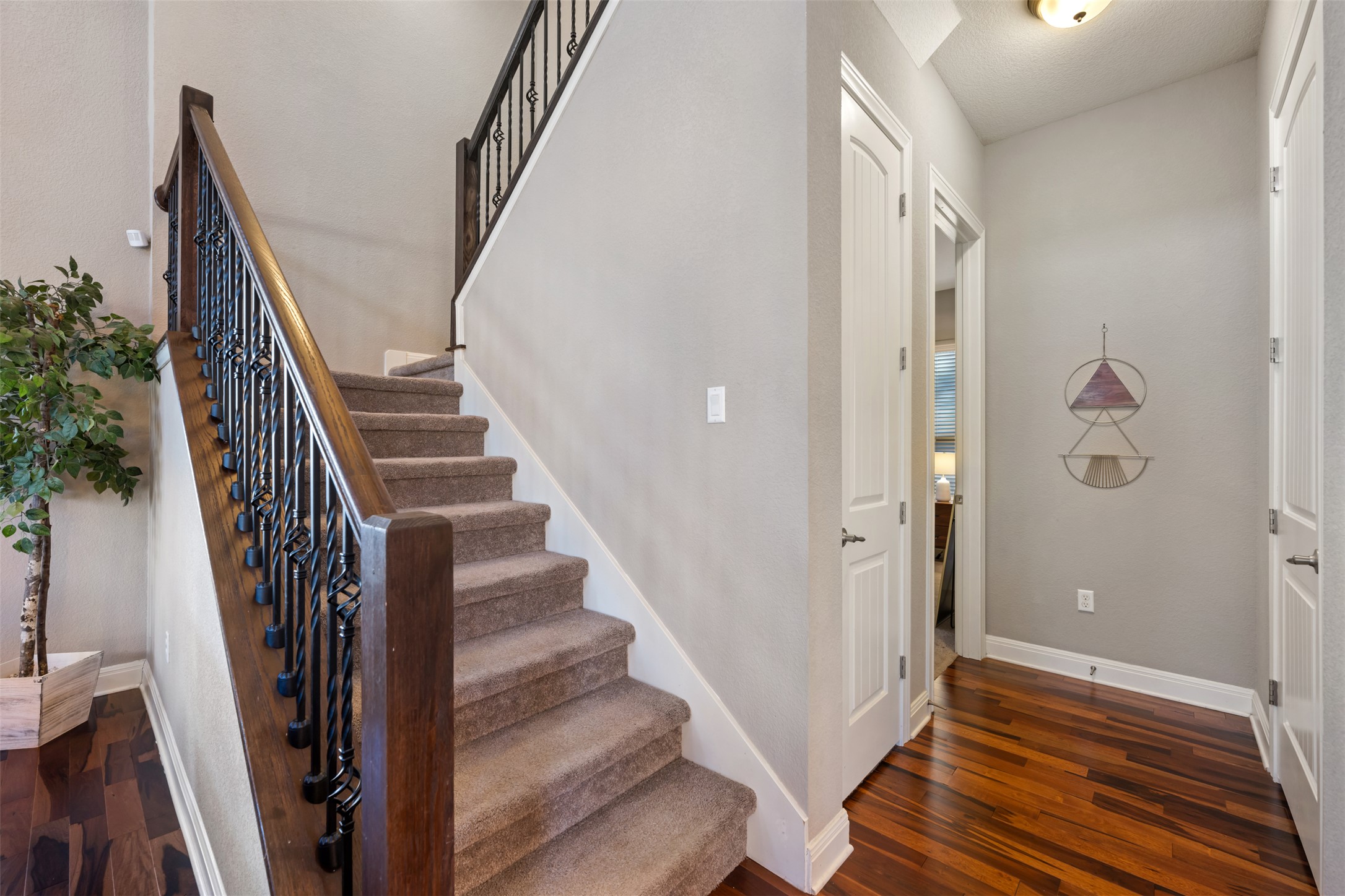 2505 Hopsack Mills Road Austin, TX 78748 - Photo 21 of 40 Beautiful wrought iron staircase.