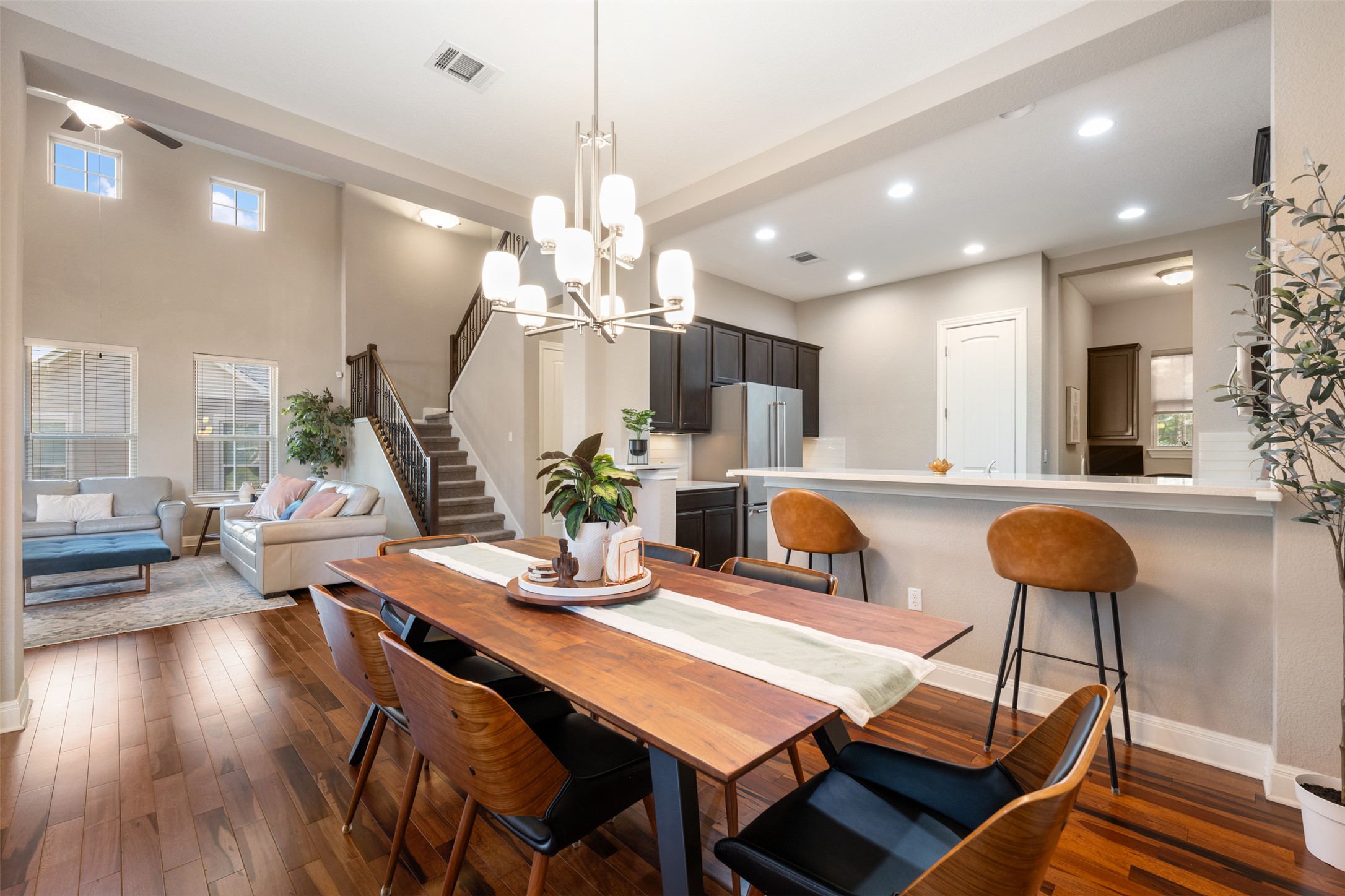 2505 Hopsack Mills Road Austin, TX 78748 - Photo 8 of 40 Breakfast bar for additional kitchen area seating!