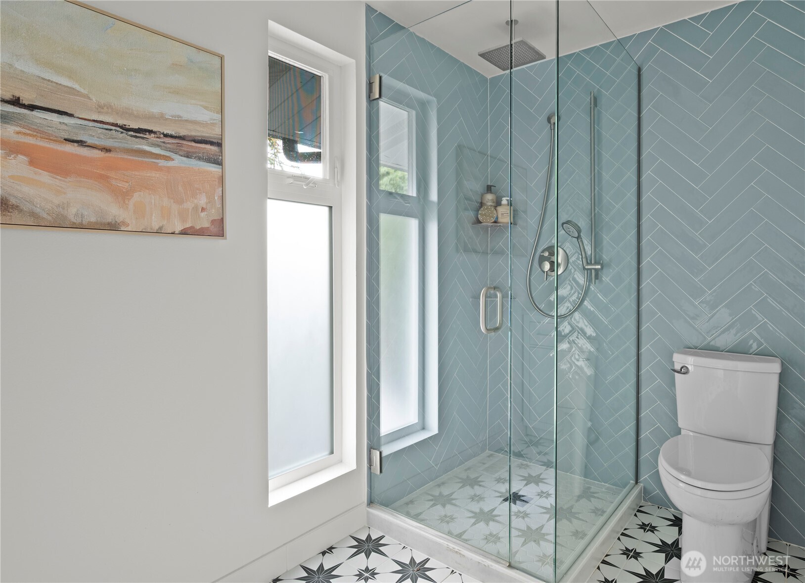 8732 209th Place Southwest Edmonds, WA 98026 - Photo 11 of 39 a bathroom with a shower and toilet
