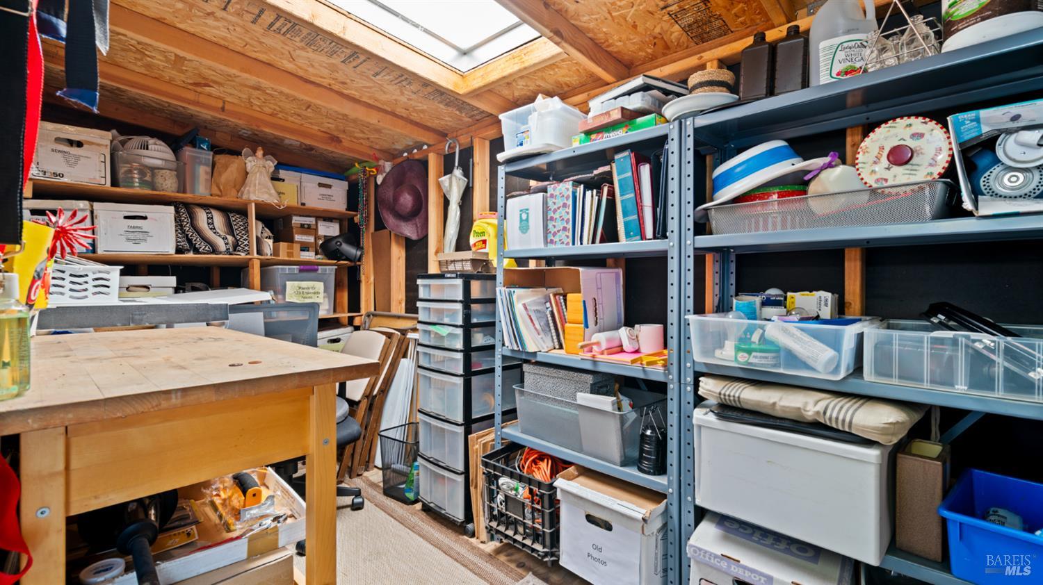 123 Ensenada Drive Novato, CA 94949 - Photo 24 of 42 Storage shed has a skylight