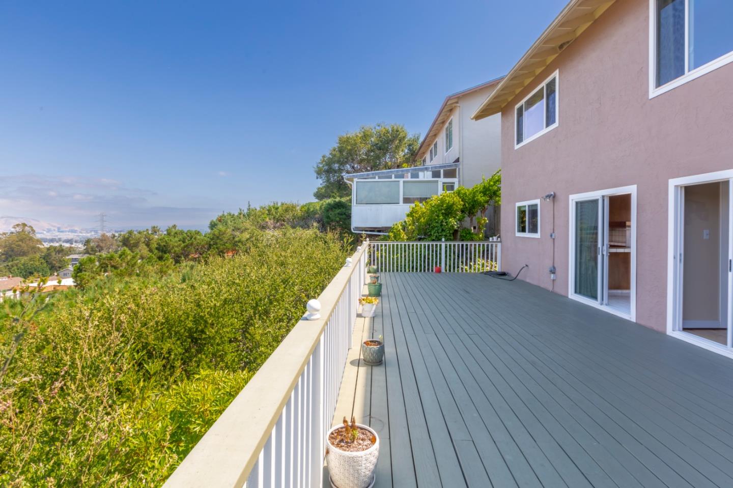 750 Clearfield Drive Millbrae, CA 94030 - Photo 35 of 35 a view of a balcony with wooden floor and fence