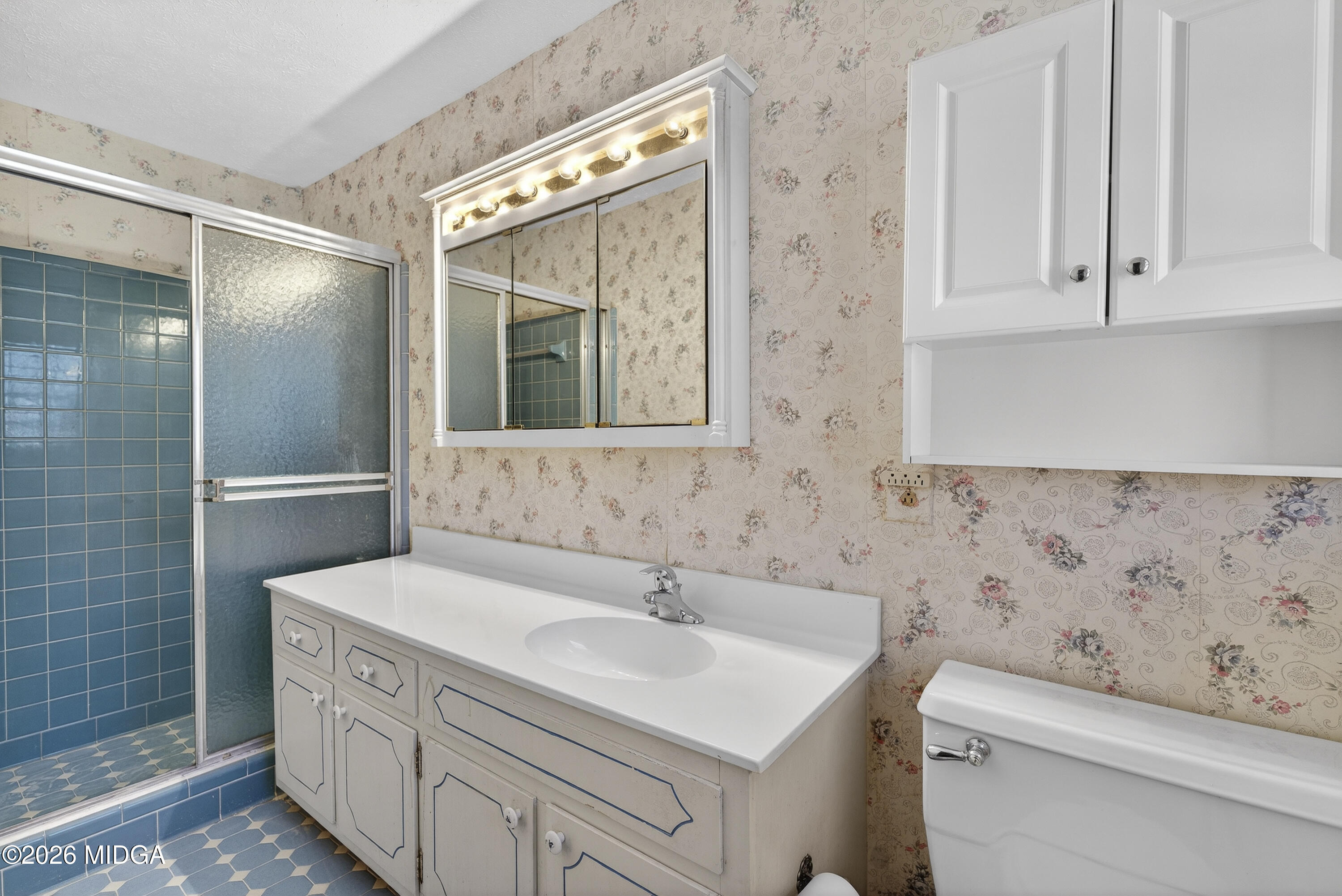 1775 Lower Hartley Bridge Road Byron, GA 31008 - Photo 42 of 51 a bathroom with a sink and a mirror