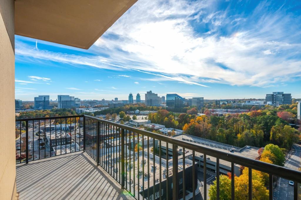 4561 Olde Perimeter Way, Unit 1701 Atlanta, GA 30346 - Photo 17 of 60 a view of city from a balcony