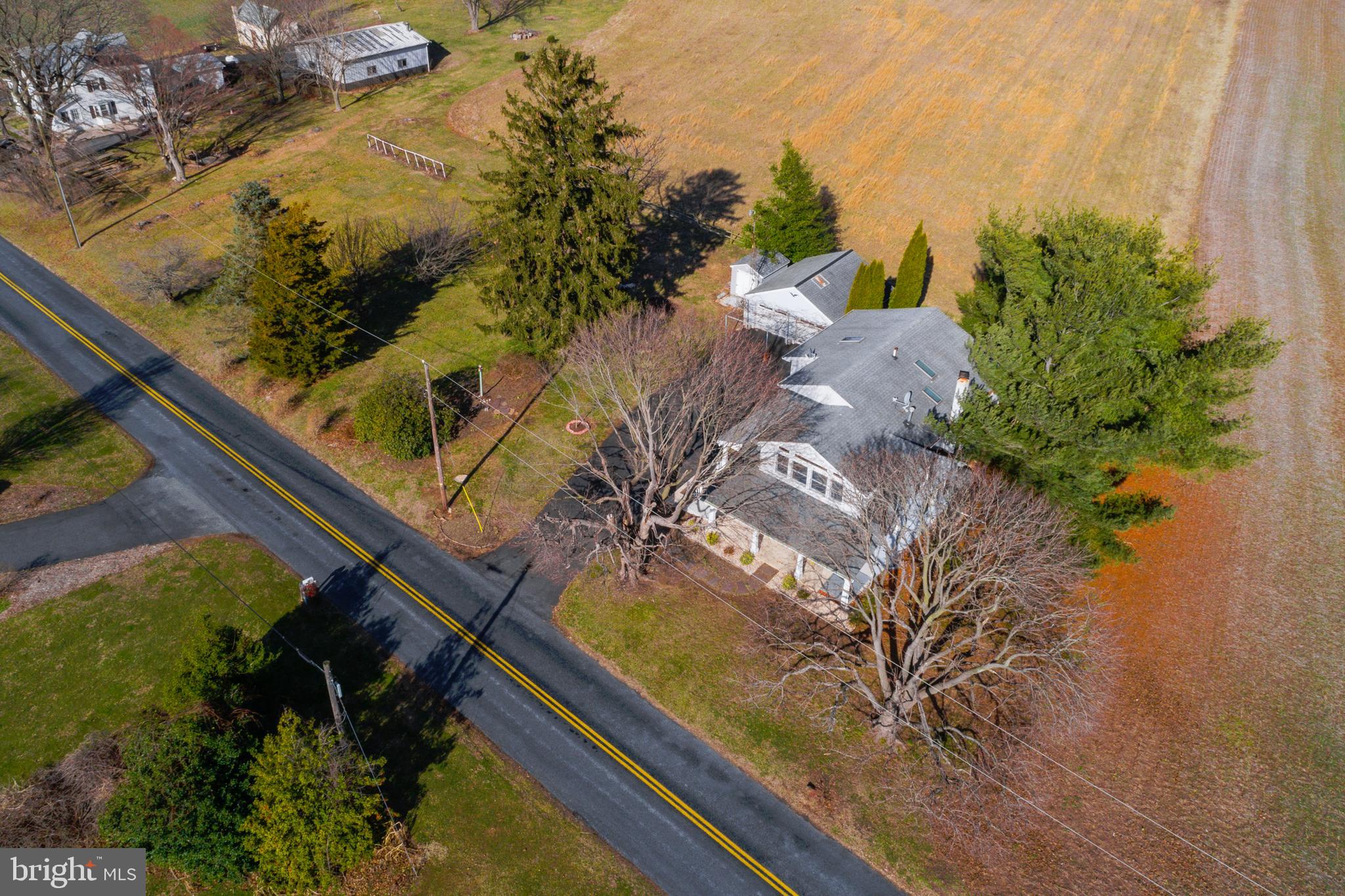 16 Holy Cross Road Street, MD 21154 - Photo 42 of 53 Aerial View - front and side view