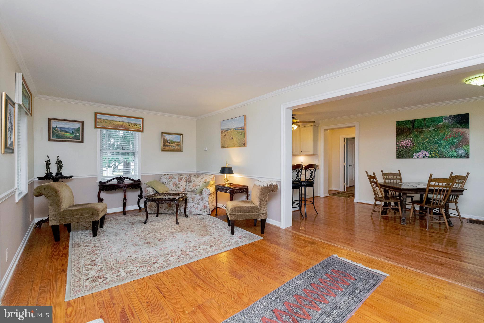 16 Holy Cross Road Street, MD 21154 - Photo 7 of 53 Living Room view to Dining Area