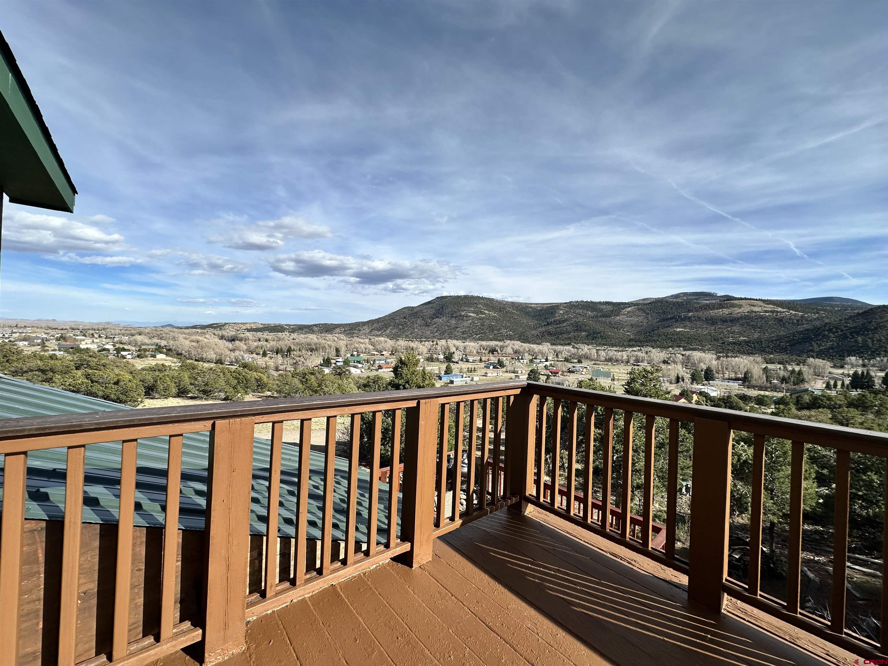 351 Loveland Road South Fork, CO 81154 - Photo 30 of 45 a view of city from a balcony