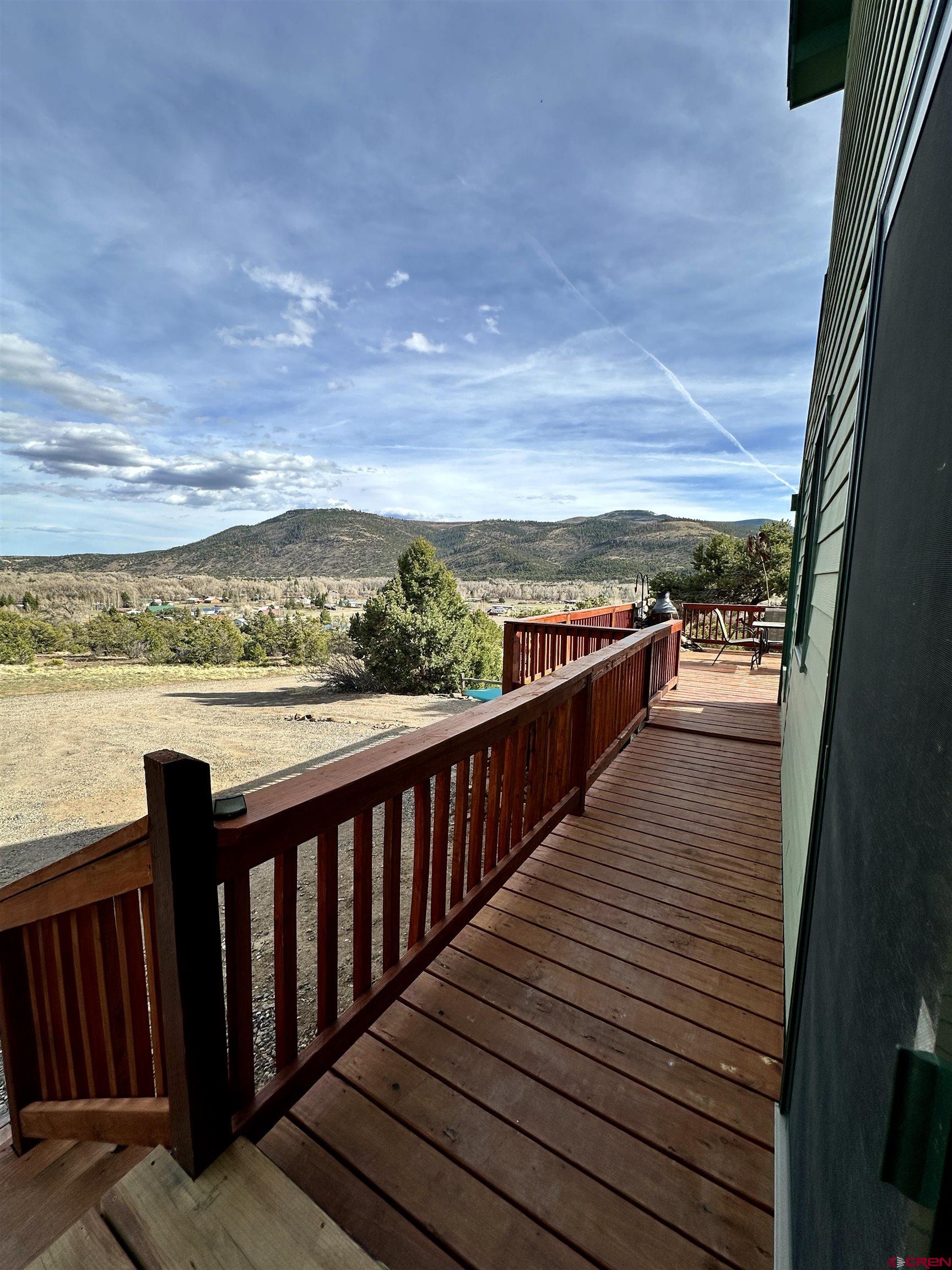 351 Loveland Road South Fork, CO 81154 - Photo 7 of 45 a view of city from a balcony