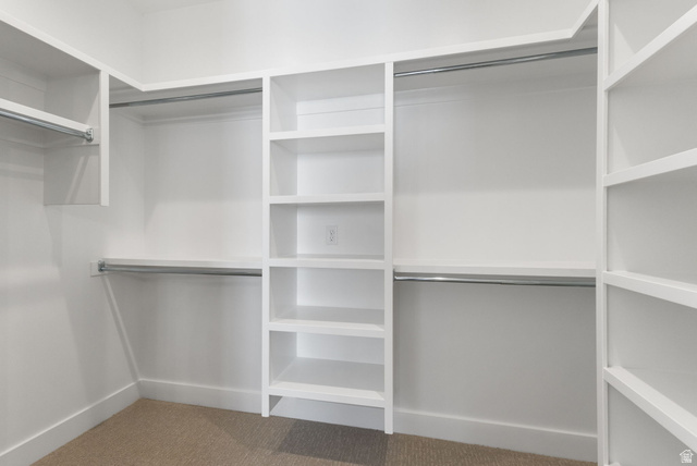 638 East Mountain Road North Ogden, UT 84414 - Photo 16 of 28 Walk in closet with light carpet