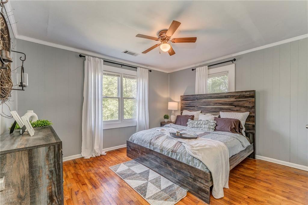 2005 Highland Circle Rome, GA 30161 - Photo 21 of 36 a bedroom with a bed and a window