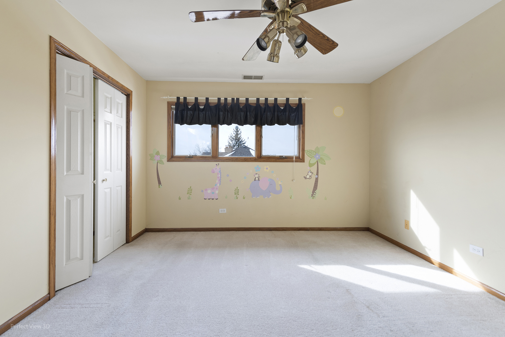 13172 Briar Patch Lane Lemont, IL 60439 - Photo 25 of 26 an empty room with windows and fan