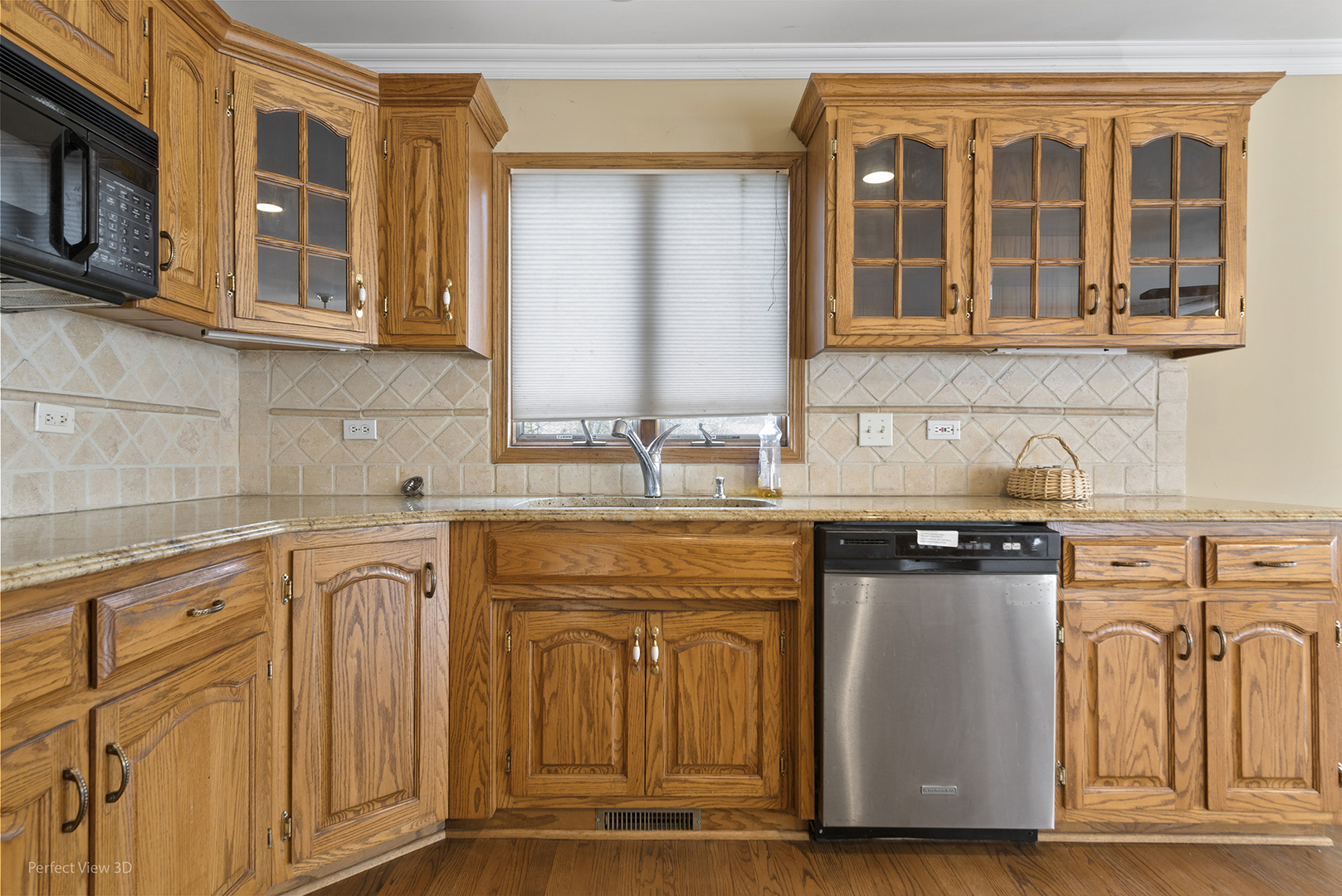 13172 Briar Patch Lane Lemont, IL 60439 - Photo 9 of 26 a kitchen with stainless steel appliances granite countertop a stove and a sink