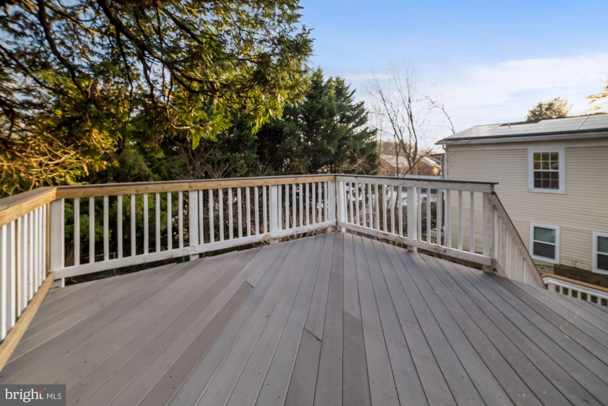 302 Ladson Road Silver Spring, MD 20901 - Photo 6 of 31 Private Low Maintenance Deck!