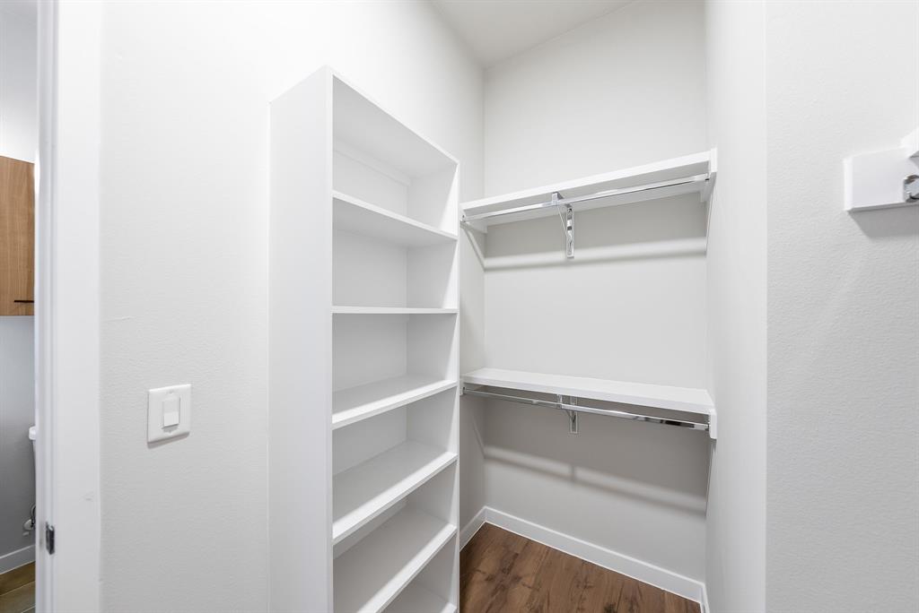 4510 Terry-O Lane, Unit 416 Austin, TX 78745 - Photo 12 of 40 a view of an empty walk in closet