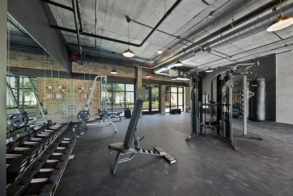 4510 Terry-O Lane, Unit 416 Austin, TX 78745 - Photo 22 of 40 a view of a room with gym equipment