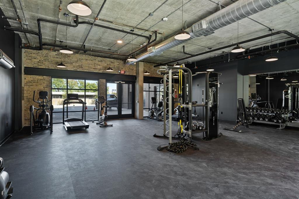 4510 Terry-O Lane, Unit 416 Austin, TX 78745 - Photo 23 of 40 a view of a room with gym equipment