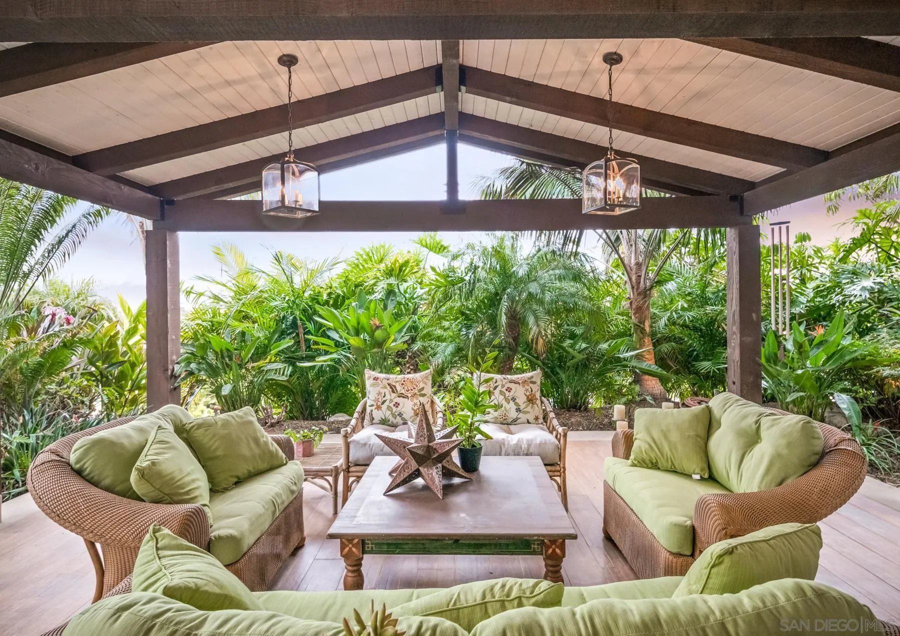 4665 Sunburst Road Carlsbad, CA 92008 - Photo 14 of 29 a outdoor living space with furniture and garden view