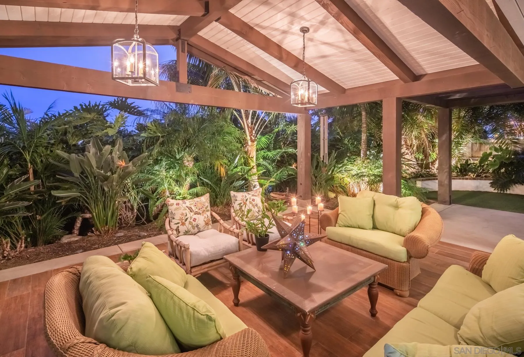 4665 Sunburst Road Carlsbad, CA 92008 - Photo 26 of 29 a living room with furniture and a floor to ceiling window