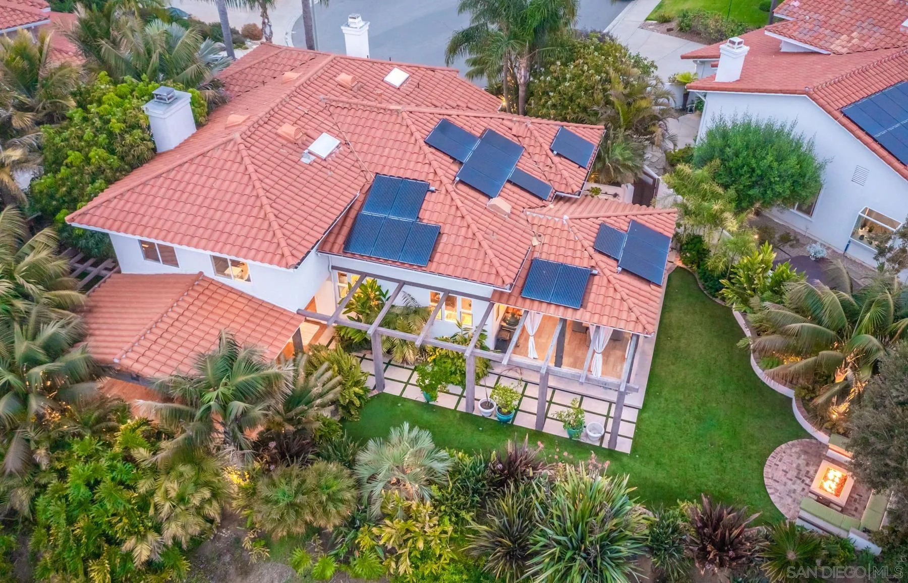 4665 Sunburst Road Carlsbad, CA 92008 - Photo 28 of 29 an aerial view of multiple houses with yard
